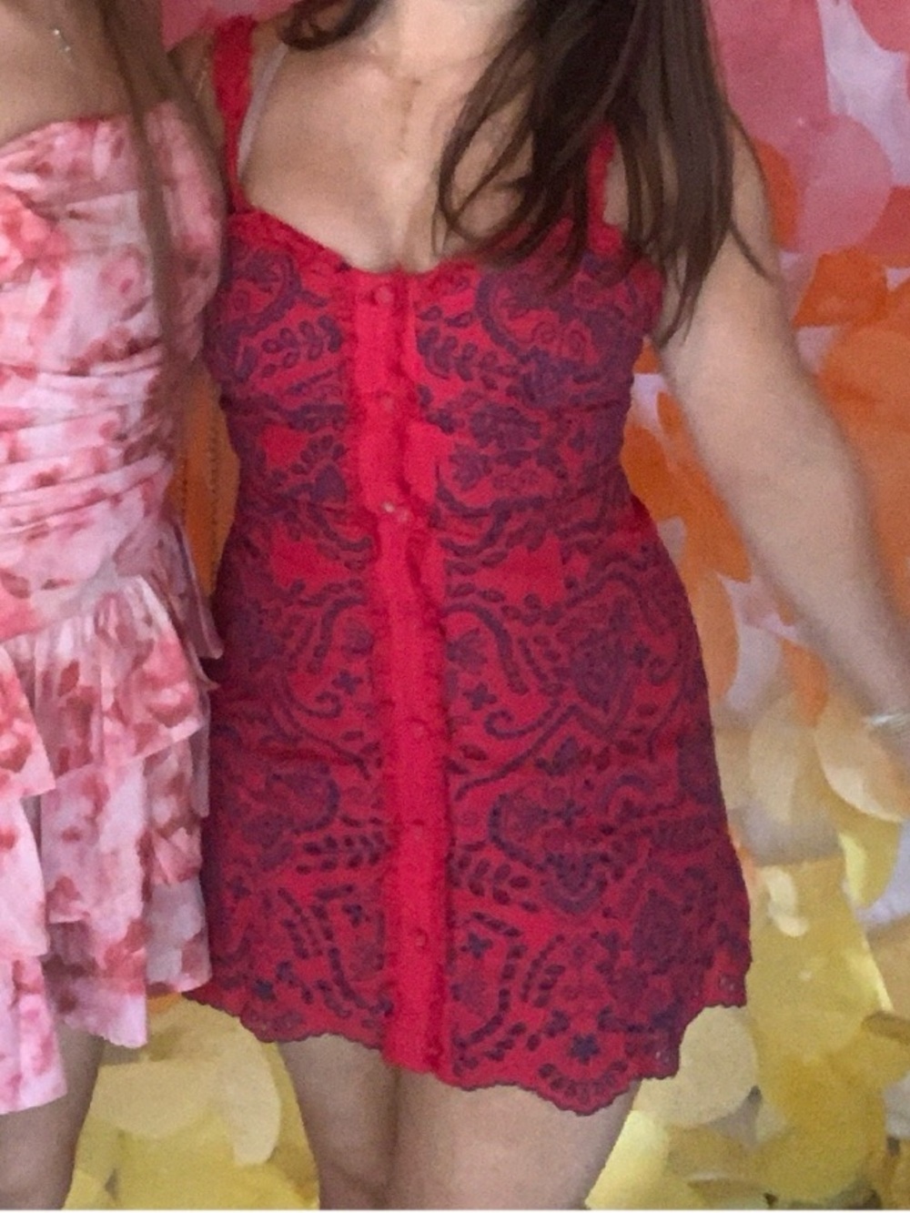 Forever 21 Eyelet Dress. Medium
